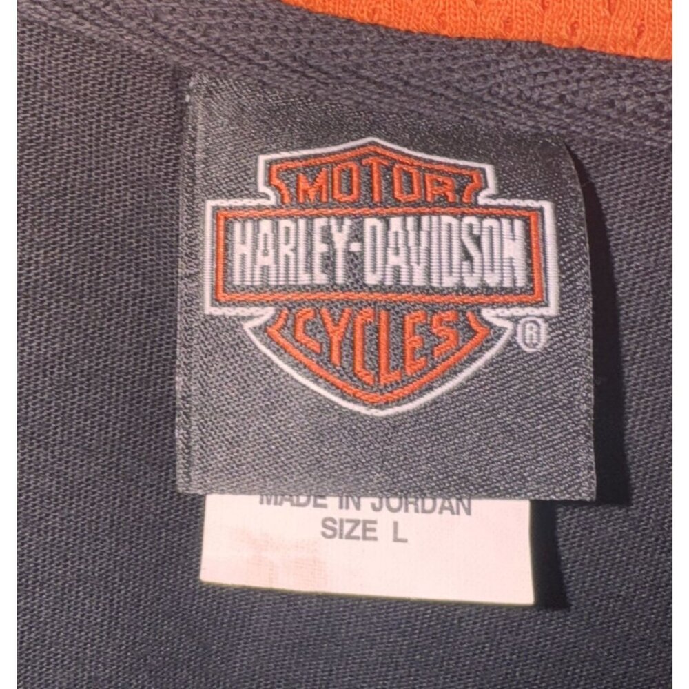 New Harley-Davidson El Paso TX Mens Black T-Shirt Size L Made In Jordan - Picture 4 of 5